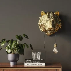 KARE Design Luminaires>Applique Animal Tiger Head 34cm