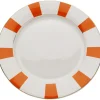 KARE Design Accessoires>Assiette Harlequin orange Ø27cm