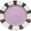 KARE Design Accessoires>Assiette Harlequin violet Ø31cm