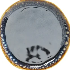 KARE Design Accessoires>Assiette Lio bleu nuit Ø20cm