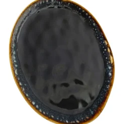 KARE Design Accessoires>Assiette Lio bleu nuit Ø26cm