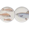 KARE Design Accessoires>Assiette Poisson bleu Ø27cm assorties