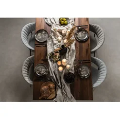 KARE Design Accessoires>Assiette Savannah marron/gris Ø20