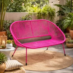 KARE Design Meubles>Banquette Acapulco Mono fuchsia