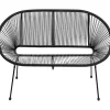 KARE Design Meubles>Banquette Acapulco Mono noir