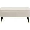 KARE Design Meubles>Banquette coffre Rico blanc
