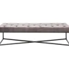 KARE Design Meubles>Banquette Crossover gris noir 150x40cm