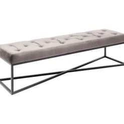 KARE Design Meubles>Banquette Crossover gris noir 150x40cm