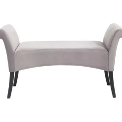 KARE Design Meubles>Banquette Motley Velvet Silvergrey