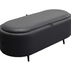 KARE Design Meubles>Banquette Venezia Storage anthracite 100cm