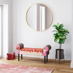 KARE Design Meubles>Banquette Wing Patchwork rouge