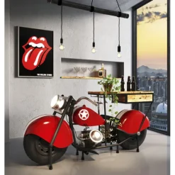 KARE Design Meubles>Bar Motorbike rouge