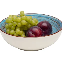 KARE Design Accessoires>Bol Swirl bleu Ø22cm