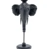 KARE Design Accessoires>Bougeoir Elephant Head noir 49cm