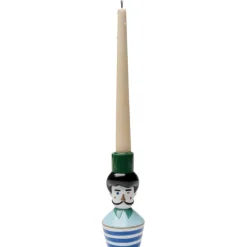 KARE Design Accessoires>Bougeoir Monsieur Mustache 16cm