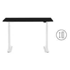 KARE Design Meubles>Bureau Office blanc noir 120x70