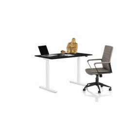 KARE Design Meubles>Bureau Office blanc noir 120x70