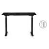 KARE Design Meubles>Bureau Office noir noir 120x70