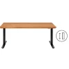 KARE Design Meubles>Bureau Office Symphony chêne noir 180x90