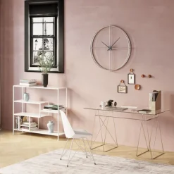 KARE Design Meubles>Bureau Polar chromé 8 mm (verre trempé)