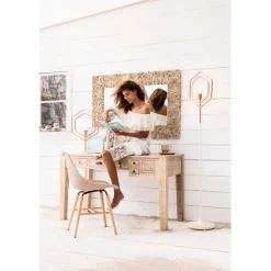 KARE Design Meubles>Bureau Puro 6 tiroirs 135x60cm
