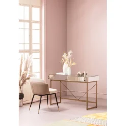 KARE Design Meubles>Bureau Soran doré 120x50cm