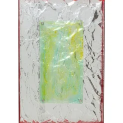 KARE Design Accessoires>Cadre décoratif Crumple jaune 60x90cm