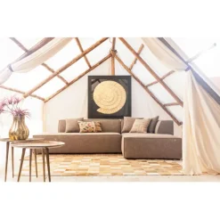 KARE Design Accessoires>Cadre décoratif Golden Snail 120x120cm