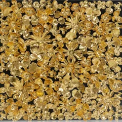 KARE Design Accessoires>Cadre décoratif Gold Flower 60x60cm