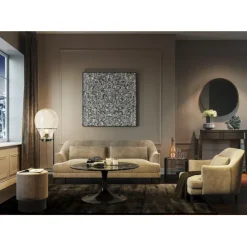 KARE Design Accessoires>Cadre décoratif Silver Flower 100x100cm