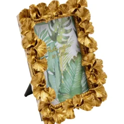 KARE Design Accessoires>Cadre photo Ginkgo Leaf doré 17x20cm