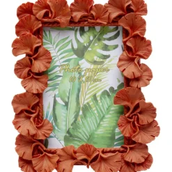 KARE Design Accessoires>Cadre photo Ginkgo Leaf orange 17x20cm