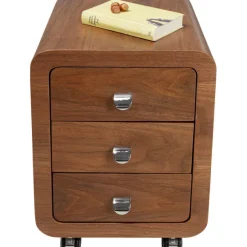 KARE Design Meubles>Caisson a roulettes Club noyer
