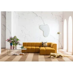 KARE Design Meubles>Canapé angle Belami Velvet Amber droit