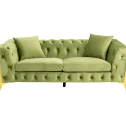 KARE Design Meubles>Canapé Bellissima 2-places velours vert 200cm
