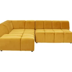 KARE Design Meubles>Canapé d angle Belami velours ambre gauche