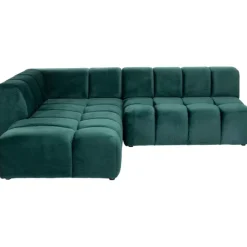 KARE Design Meubles>Canapé d angle Belami vert foncé gauche 265cm