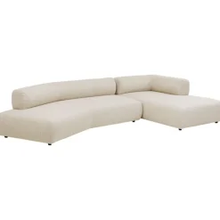 KARE Design Meubles>Canapé d angle Bow droite creme