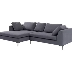 KARE Design Meubles>Canapé d angle Gianni gris gauche