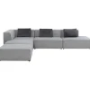 KARE Design Meubles>Canapé d angle Infinity Atlanta gris gauche