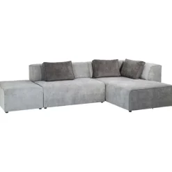 KARE Design Meubles>Canapé d angle Infinity méridienne droite gris
