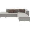 KARE Design Meubles>Canapé d angle Infinity Vegas gris