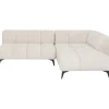 KARE Design Meubles>Canapé d angle Nia crème droite 250cm