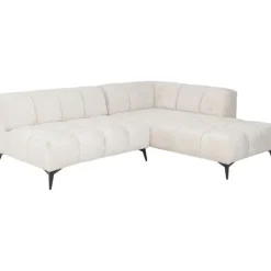 KARE Design Meubles>Canapé d angle Nia crème droite 250cm