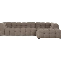 KARE Design Meubles>Canapé d angle Salamanca Marron clair droite 320cm