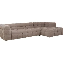 KARE Design Meubles>Canapé d angle Salamanca Marron clair droite 320cm