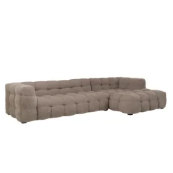 KARE Design Meubles>Canapé d angle Salamanca Marron clair droite 250cm