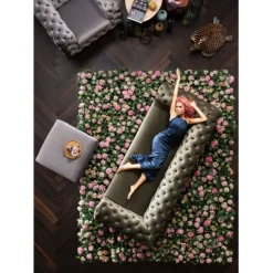 KARE Design Meubles>Canapé Desire 3-places vert khaki