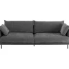 KARE Design Meubles>Canapé Edna 3-places gris 245cm