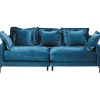 KARE Design Meubles>Canapé Lullaby 2-places pétrole